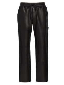 Frame Leather Jogger Pants For Men