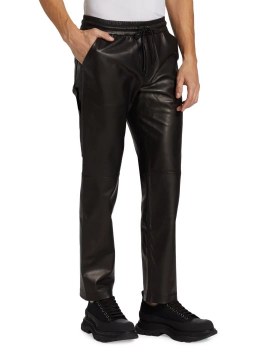 Frame Leather Jogger Pants For Men 6 Frame Leather Jogger Pants For Men - Image 4