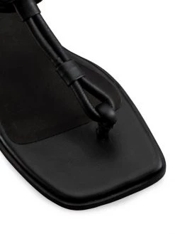 Frame Le Lunit Leather Sandals Noir -Frame Sales Store unnamed file 1045