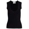 Frame U-Neck Short-Sleeve Top Americano -Frame Sales Store unnamed file 109