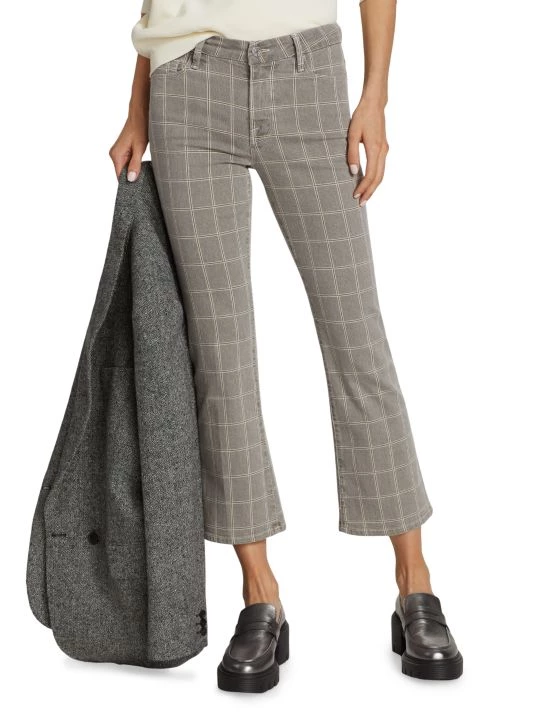 Frame Le Crop Mini Boot Plaid Jeans 5 Frame Le Crop Mini Boot Plaid Jeans - Image 3