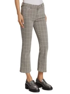 Frame Le Crop Mini Boot Plaid Jeans 12 Frame Le Crop Mini Boot Plaid Jeans -Frame Sales Store unnamed file 1093