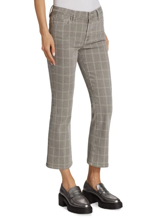 Frame Le Crop Mini Boot Plaid Jeans 6 Frame Le Crop Mini Boot Plaid Jeans - Image 4