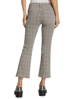 Frame Le Crop Mini Boot Plaid Jeans 13 Frame Le Crop Mini Boot Plaid Jeans -Frame Sales Store unnamed file 1094
