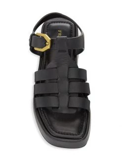 Frame Le Fisherman Leather Sandals Tobacco -Frame Sales Store unnamed file 1107