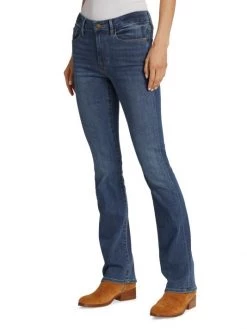 Frame Le Mini Boot Mid-Rise Stretch Flare Jeans -Frame Sales Store unnamed file 1131