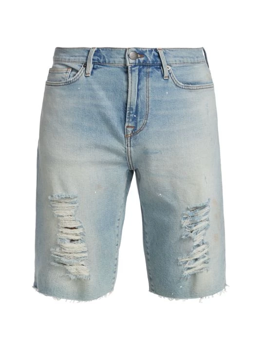 Frame Tidaled Cut-Off Denim Shorts For Men 3 Frame Tidaled Cut-Off Denim Shorts For Men