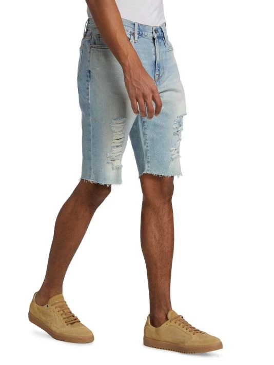 Frame Tidaled Cut-Off Denim Shorts For Men 6 Frame Tidaled Cut-Off Denim Shorts For Men - Image 4