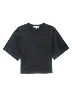 Frame Elastic-Back Cut-Out Tee