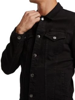 Frame Stretch Cotton Trucker Jacket For Men -Frame Sales Store unnamed file 117