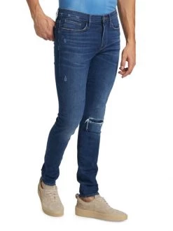 Frame D-Jagger True Distressed Skinny Jeans For Men -Frame Sales Store unnamed file 1204