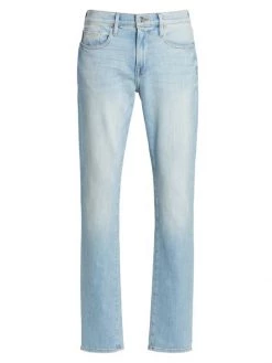 Frame L’Homme Slim Faded Stretch Slim-Fit Jeans For Men