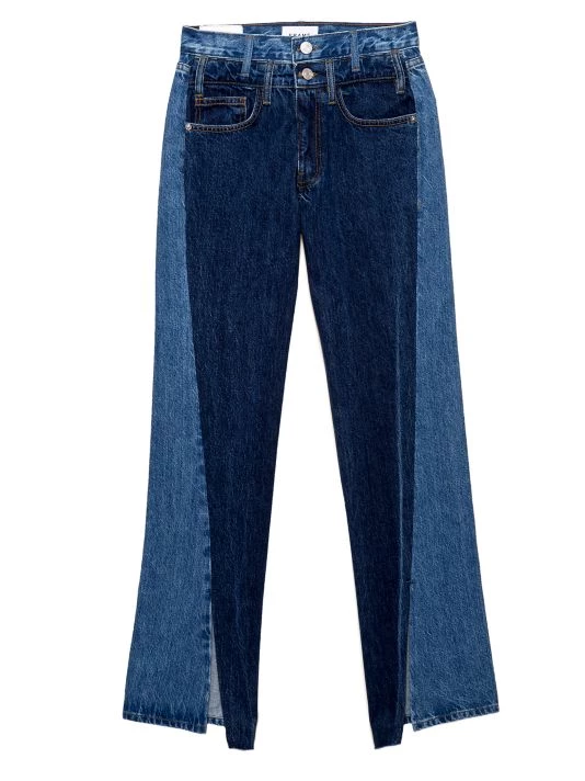 Frame Le Jane Atelier Twisted Seam High-Rise Straight-Leg Jeans 3 Frame Le Jane Atelier Twisted Seam High-Rise Straight-Leg Jeans
