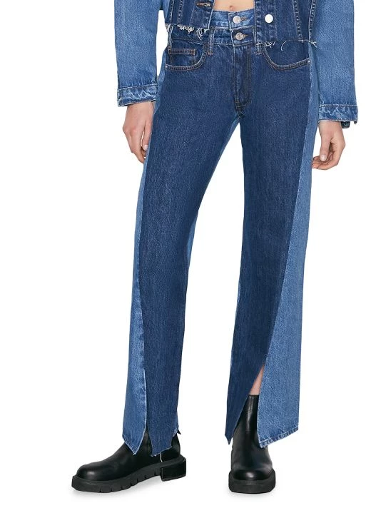 Frame Le Jane Atelier Twisted Seam High-Rise Straight-Leg Jeans 5 Frame Le Jane Atelier Twisted Seam High-Rise Straight-Leg Jeans - Image 3