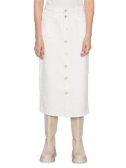 Frame Le Bardot Denim Pencil Skirt -Frame Sales Store unnamed file 1271