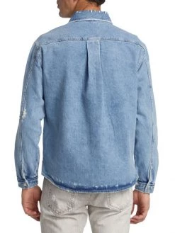 Frame Distressed Denim Jacket For Men -Frame Sales Store unnamed file 1303