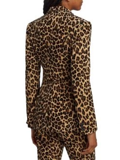 Frame Classic Cheetah-Print Blazer -Frame Sales Store unnamed file 1340