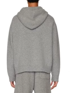 Frame Cashmere Knit Zip-Up Hoodie For Men -Frame Sales Store unnamed file 1366