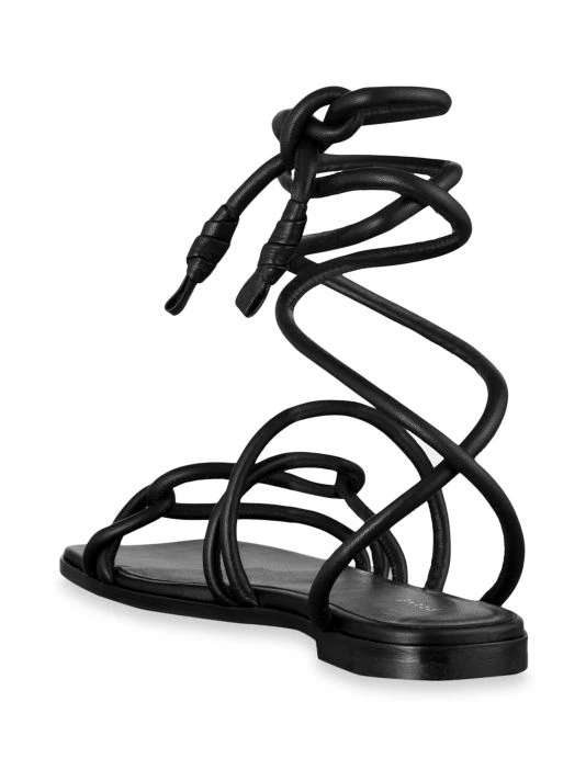 Frame Le Remi Leather Lace-Up Sandals 4 Frame Le Remi Leather Lace-Up Sandals - Image 2