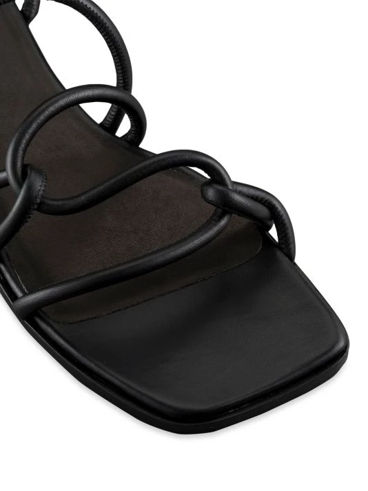 Frame Le Remi Leather Lace-Up Sandals 5 Frame Le Remi Leather Lace-Up Sandals - Image 3