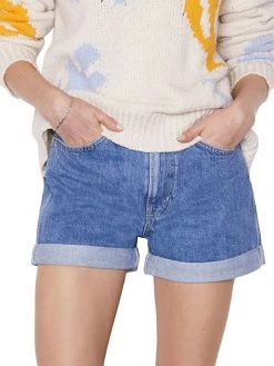 Frame High-Rise Jean Shorts