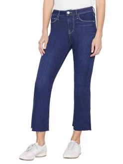 Frame Le Crop Mini Boot Mid-Rise Stretch Cropped Boot-Cut Jeans -Frame Sales Store unnamed file 1419