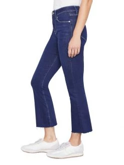 Frame Le Crop Mini Boot Mid-Rise Stretch Cropped Boot-Cut Jeans -Frame Sales Store unnamed file 1420