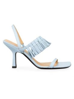 Frame Le Borrego Leather Slingback Sandals Chambray Blue -Frame Sales Store unnamed file 1437