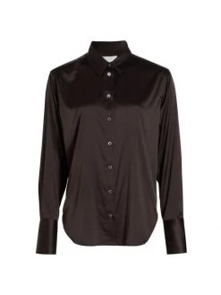 Frame The Standard Silk Button-Up Shirt