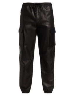 Frame Leather Cargo Pants For Men