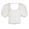 Frame Puff Sleeve U-Neck Top -Frame Sales Store unnamed file 1492