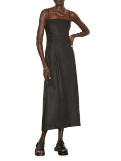 Frame Silk Midi-Dress