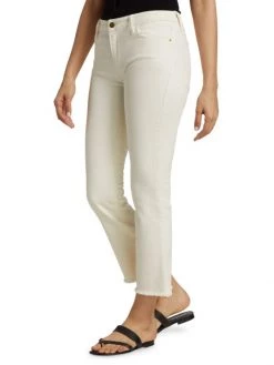 Frame Le Crop Raw-Edge Stretch Mini Bootcut Jeans -Frame Sales Store unnamed file 154