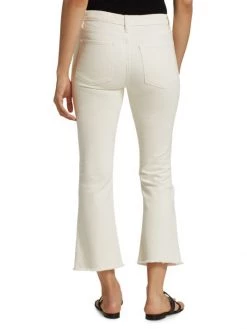 Frame Le Crop Raw-Edge Stretch Mini Bootcut Jeans -Frame Sales Store unnamed file 155
