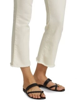 Frame Le Crop Raw-Edge Stretch Mini Bootcut Jeans -Frame Sales Store unnamed file 156