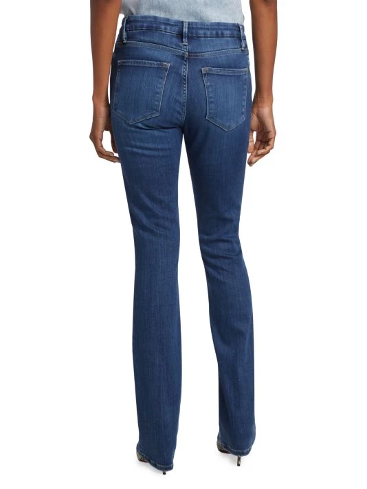 Frame Le Mini Boot Low-Rise Stretch Flare Jeans 7 Frame Le Mini Boot Low-Rise Stretch Flare Jeans - Image 5