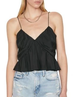Frame Silk Shirred Flounce Tank Top 10 Frame Silk Shirred Flounce Tank Top -Frame Sales Store unnamed file 1565