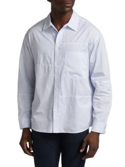 Frame Mixed Striped Shirt For Men -Frame Sales Store unnamed file 1571