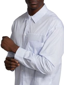 Frame Mixed Striped Shirt For Men -Frame Sales Store unnamed file 1574