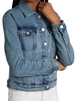 Frame Cropped Denim Jacket -Frame Sales Store unnamed file 1581