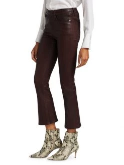 Frame Le Crop Leather Bootcut Pants -Frame Sales Store unnamed file 1607
