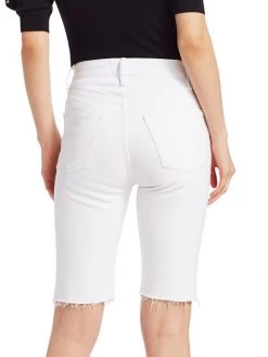 Frame Le Vintage High-Rise Stretch Denim Bermuda Shorts -Frame Sales Store unnamed file 1614