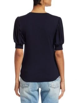 Frame Balloon Sleeve Tee Navy 15 Frame Balloon Sleeve Tee Navy -Frame Sales Store unnamed file 1621