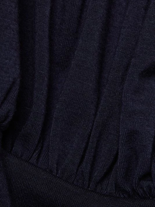 Frame Balloon Sleeve Tee Navy 8 Frame Balloon Sleeve Tee Navy - Image 6