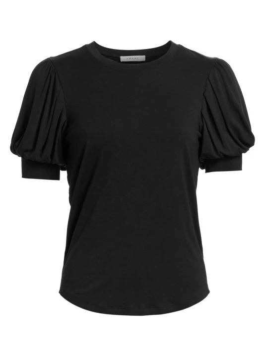 Frame Balloon Sleeve Tee Navy 11 Frame Balloon Sleeve Tee Navy - Image 9