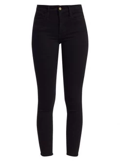 Frame Le High Crop Skinny Jeans