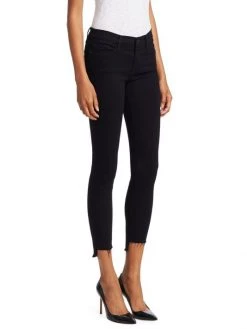 Frame Le Skinny De Jeanne Mid-Rise Raw-Edge Step Hem Jeans 12 Frame Le Skinny De Jeanne Mid-Rise Raw-Edge Step Hem Jeans -Frame Sales Store unnamed file 1662
