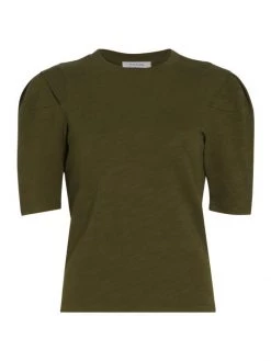 Frame Pleated Panel T-Shirt Fatigue -Frame Sales Store unnamed file 167