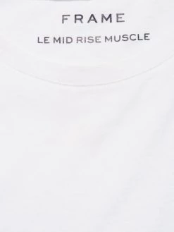 Frame Le Mid Rise Muscle Tee Noir -Frame Sales Store unnamed file 1671