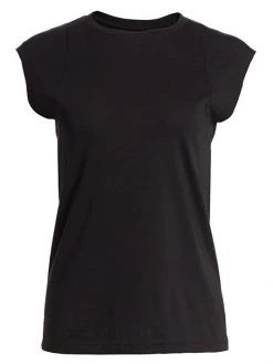 Frame Le Mid Rise Muscle Tee Noir -Frame Sales Store unnamed file 1672